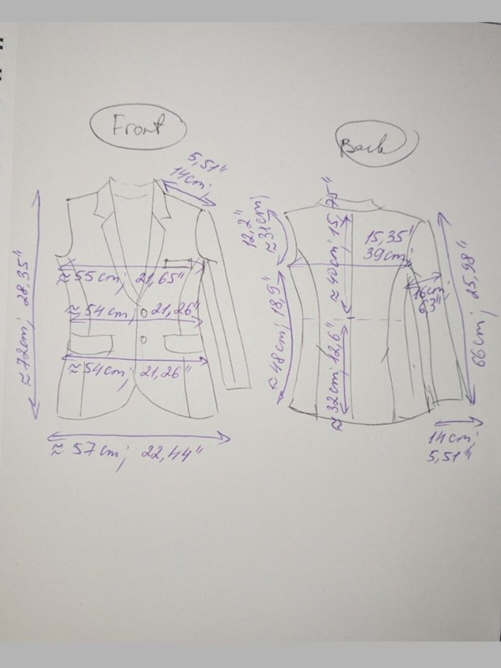 Tailored Men’s Brown Gray Blazer Smooth Suiting Fabric Double Vent - Picture 16 of 16